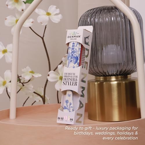 Denman D3 Original Curl Definer & Styler, Curly Hair Brush for Women & Men – 7 Row Detangling & Curl Defining Brush for Smooth Defined Curls - a precision Styling Brush for straight hair - Image 5
