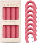Heatless Curls Overnight Hair Care Set - Jumbo Velvet Hair Curlers by TogayuSelected