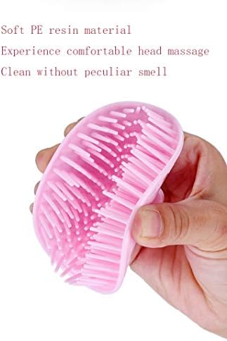 Hair Scalp Brush Dandruff Cleaning Shower Shampoo Scalp Head Massager 4 Pk - Image 7