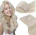LaaVoo Human Hair Clip In Extensions, For Quick Volume, 14 Inch by LaaVoo