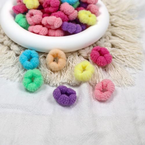 400PCS Baby Hair Ties,No Crease Small Hair Ties for Baby Girls Infants Toddlers,No Damage Elastic Hair Ponytail Holder Hair Accessories hair ties for little girls - Image 6