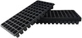 RooTrimmer Deep 72 Cell Seedling Trays, Thick Durable 72 Cell Plug Tray Big Cell Seed Trays for 1020 Flat Trays Germination (10-Pack, 21.25"×11", 2.36" Height, High) by RooTrimmer