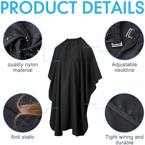 JenPen 6 Pcs Hair Capes Waterproof for Stylist - Image 3
