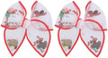 Christmas Bow for Girls Women 4in Red Elk Mesh Tulle Fable Hair Bow Alligator Clips for Teen Toddler Kids Xmas Holiday Party Dress Decor Accessory Gift Set of 2 by Miroksh