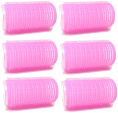Small Self-Grip Hair Curlers Rollers for Salon & Home Styling, 6-Piece Set - Image 2