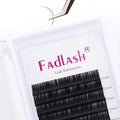 Lash Extension 0.15 Classic Eyelash Extensions J/B/C/CC/D/DD/LC/LD Curl Lash Extensions Individual Lash Extensions Mixed Length 11-19mm Professional Salon Use (0.15-C, 11-19mm) by FADLASH