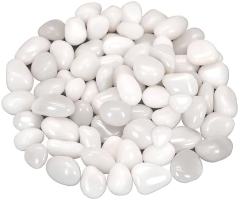 Terrarium Supplies,Virekm River Rocks Decorative Ornamental Pebbles by VIREKM