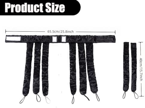 Heatless Hair Curler Headband With Removable & Adjustable Curling Rod - Image 4