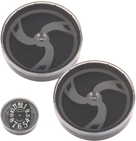 2Pcs Portable Watch Storage Box for Watch Dials – Dust and Scratch Protection Organizer, Display Travel Case,2-Inch Diameter by TECHPLUS