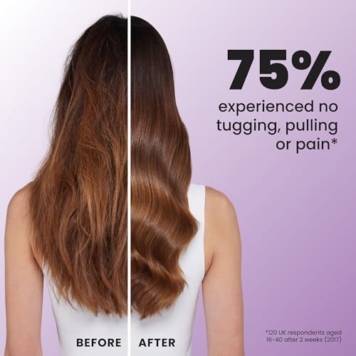 Tangle Teezer Ultimate Detangler Mini Hair Brush, Fresh Purple - Image 6