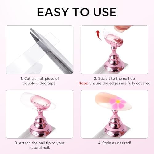 Makartt Nail Stand for Press-On: Magnetic Nail Holder for Nail Art Painting - Image 6