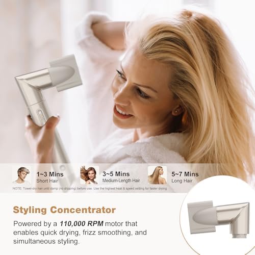 7MAGIC 7-in-1 Air Multi-Styler & Hair Dryer Brush with Auto-Wrap Curlers - Image 4