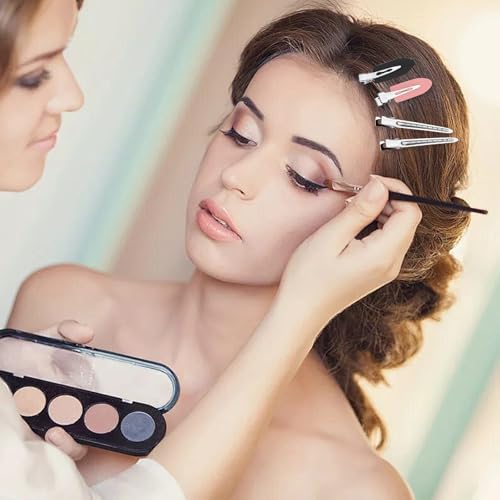 40 Pcs Hair Clips Women Styling, Alligator Metal Hair Clips, Hair Pin Curl Rollers Clips, 34 Pcs 3.5"Duckbill Sectioning Hair Clips and 6 Pcs 2.3"No Crease Clips - Image 5