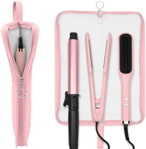 2-in-1 Heat Resistant Mat & Storage Bag for Hair Tools by Youlyveaw