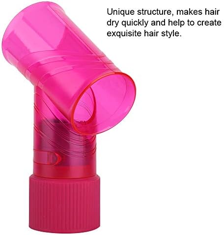 Professional Hair Dryer Diffuser Curly Blow Dryer Hairdressing Styling Accessory Unique Structure Quick Drying Heat Protection For Permed Wavy Curly Hair Black Blue Purple Pink (Pink) - Image 5