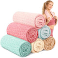 Microfiber Gym Towels for Showering Working Out Quick Dry Negative ions Large Middle Small Sizes Lightweight Gym Towel for Men Women Tennis Sports Towels for Body Hot Yoga Fitness Essentials by SOOWASH