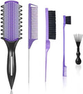 3 Pack Curl Defining and Detangling Brushes，Detangling and Styling Tool by Unknown