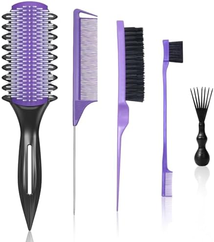 3 Pack Curl Defining and Detangling Brushes，Detangling and Styling Tool by Unknown