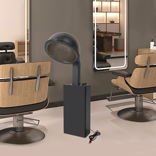 1200W Hooded Hair Dryer, Hooded Conditioning Salon Hair Dryer with Temperature Adjustable (Low/Medium/High), Salon Hair Dryers with 0-60min Timing 30°-75° Hood Adjustable Angle for Homes Beauty Salons - Image 5