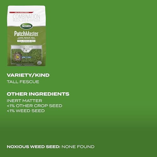 Scotts PatchMaster Lawn Repair Mix Tall Fescue Mix, 10 lbs. - Image 6