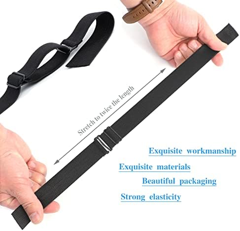 10 PCS Black Adjustable Elastic Bands - 12inch Wig Straps - Image 5