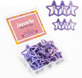 JASVERLIN 36 Pcs Star Hair Clips, Y2K Cute Purple Hair Accessories by JASVERLIN