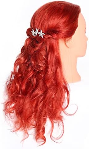 20-22" Mannequin Head with 100% Human Hair for Hairdresser - Image 3