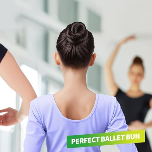YGDZ Dance Hair Accessories Kit, Ballet Dance Stuff, Hair Nets for Buns, Bobby Pins Brown, Clear Elastic Hair Ties, Dance Competition Must Haves for Ballet Girls Women，Brown - Image 6