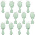12 Pack Mini Hair Brush Bulk, Travel Hair Brush for All Hair Types by AESPAKO