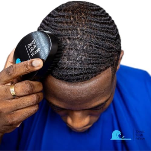 Deep Dish Wave Brush 360 Waves Brush Curved Design - Image 3