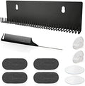 EHDIS Hair Extension Holder and Hanger/Display Professional Hair Styling Tool for Washing, Coloring and Blow-Drying of Weft, Clip-In, Tape-In Extensions- Black by EHDIS