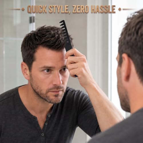 Plman Texture Comb Set for Men & Women Volumizing Texture, Waves, Fine Hair - Image 6