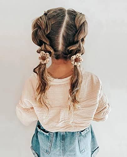 Cherssy Baby Girl Hair Ties with Flowers, 28pcs Toddler Hair Bow Ties - Image 6