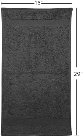Fromm ColorSafe 100% Cotton Bleach Proof Salon Hair Towels for Hairstylists, Barbers, Spa, Gym in Black, 16" by 29", 6 count Absorbent Stain Resistant Towels for Drying Curly, Long, Wavy Hair - Image 5