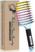 Detangling Brush for Women & Kids, Wet & Dry Hair, All Hair Types by KTKUDY