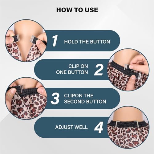 Waterproof Leopard Hair Cutting Cape - 64" x 56" Salon Cape with Adjustable Neckline for Professional Stylists and Home Use - Image 6