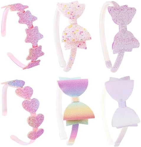 6 PCS Girls Headbands Sweet Girls Hair Accessories by Lizioo