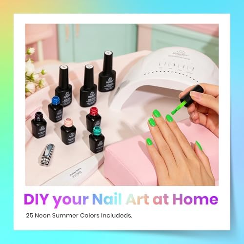 Beetles Neon Gel Polish Set, Neon Summer Collection, 25 Colors - Image 6