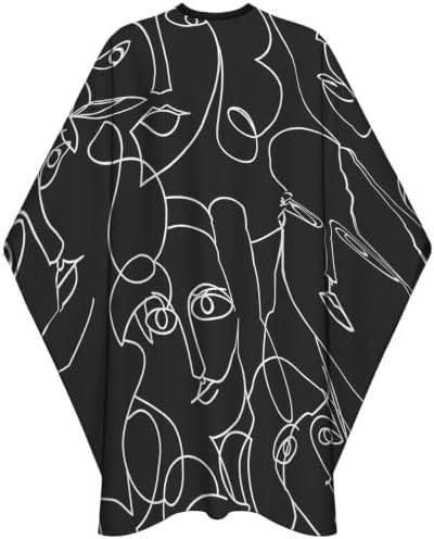 Barber Cape for Men, Professional Hair Cutting Cape for Salon Use by Unknown