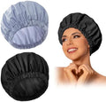 Edoneery Shower Caps for Women Reusable Waterproof, Shower Hair Cap by Edoneery