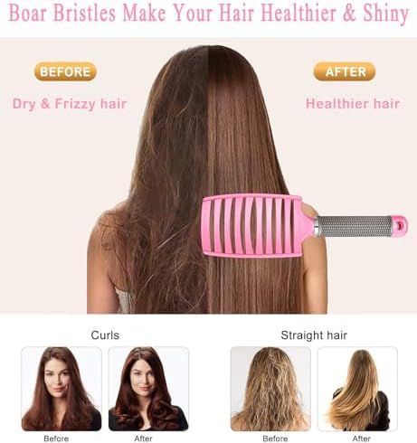 Detangling Brush for Women & Kids, Wet & Dry Hair, All Hair Types - Image 2