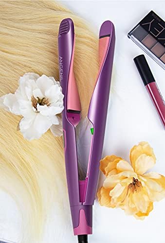 ANGENIL Pro Twist Flat Iron Curling Iron in One, Dual Voltage - Image 2