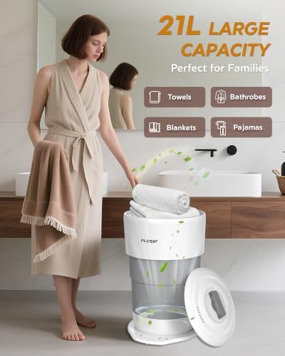 Foldable Towel Warmer for Bathroom, 21L Dual-Fan Fast Heating Towel Heater - Image 6