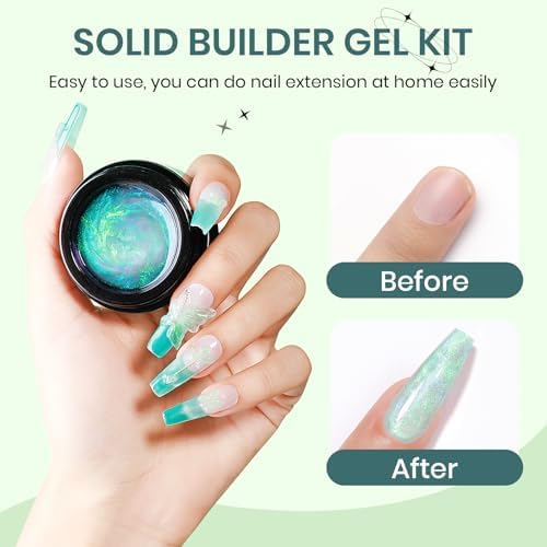 Solid Builder Gel for Nails 3D Nail Gel Art Non-Stick Hand Sculpture Gel - Image 2