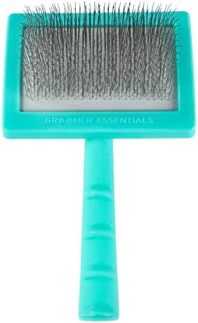 Groomer Essentials Long Pin Slicker Brush for Dogs, Large by GroomerEssentials