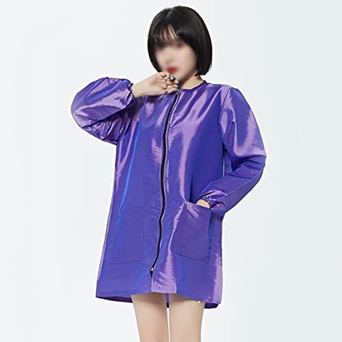 Polyester Professional Salon Smock Hair Stylist Jacket - Image 6