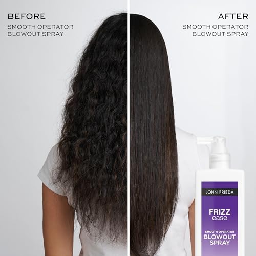 John Frieda Frizz Ease Smooth Operator Heat Protectant Spray, 6.77 fl oz - Image 5