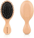 URTHEONE Mini Boar Bristle Hair Brush Small Travel Pocket brush for Women by URTHEONE