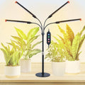 4‑Head Full Spectrum Table Top Grow Lights for Indoor Plants by GroCruiser