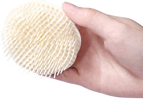 Hair Scalp Brush Dandruff Cleaning Shower Shampoo Scalp Head Massager 4 Pk - Image 2